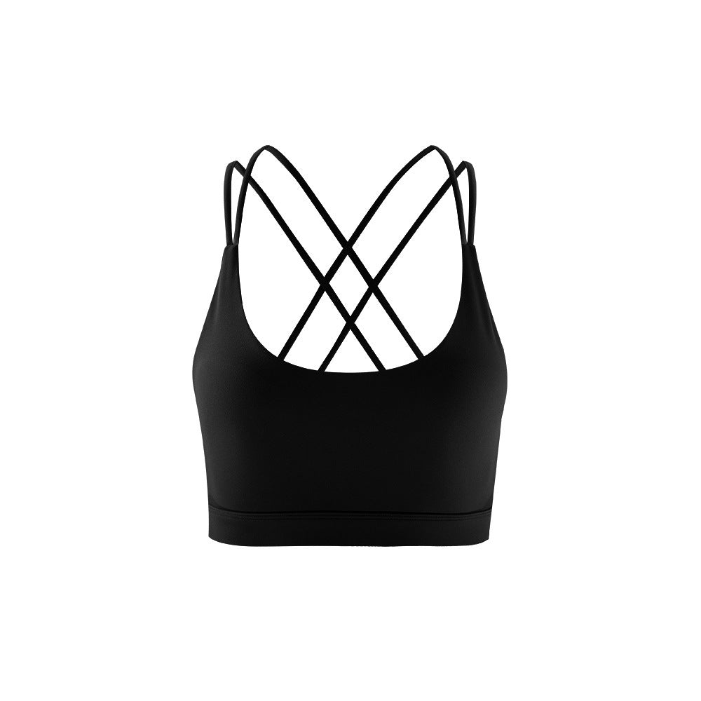 Cross-Over Back Sports Bra