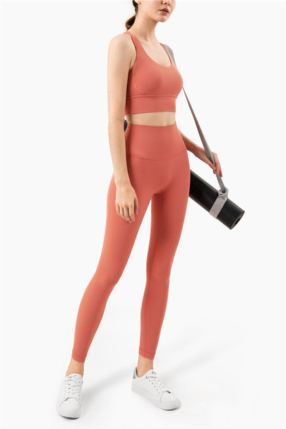 Seamless High-Rise Essential Yoga Leggings