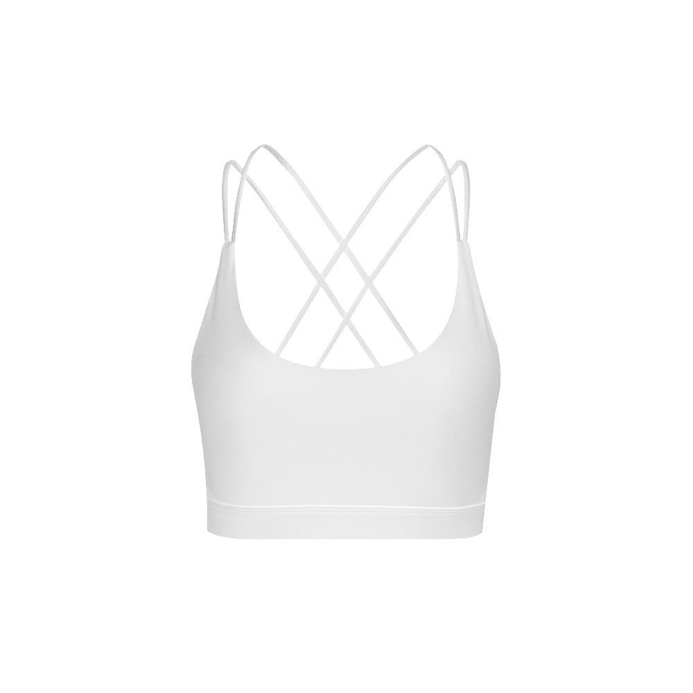 Cross-Over Back Sports Bra