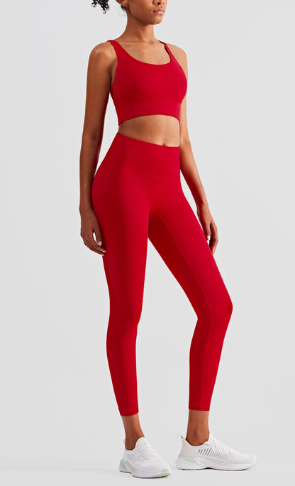 Seamless High-Rise Essential Yoga Leggings