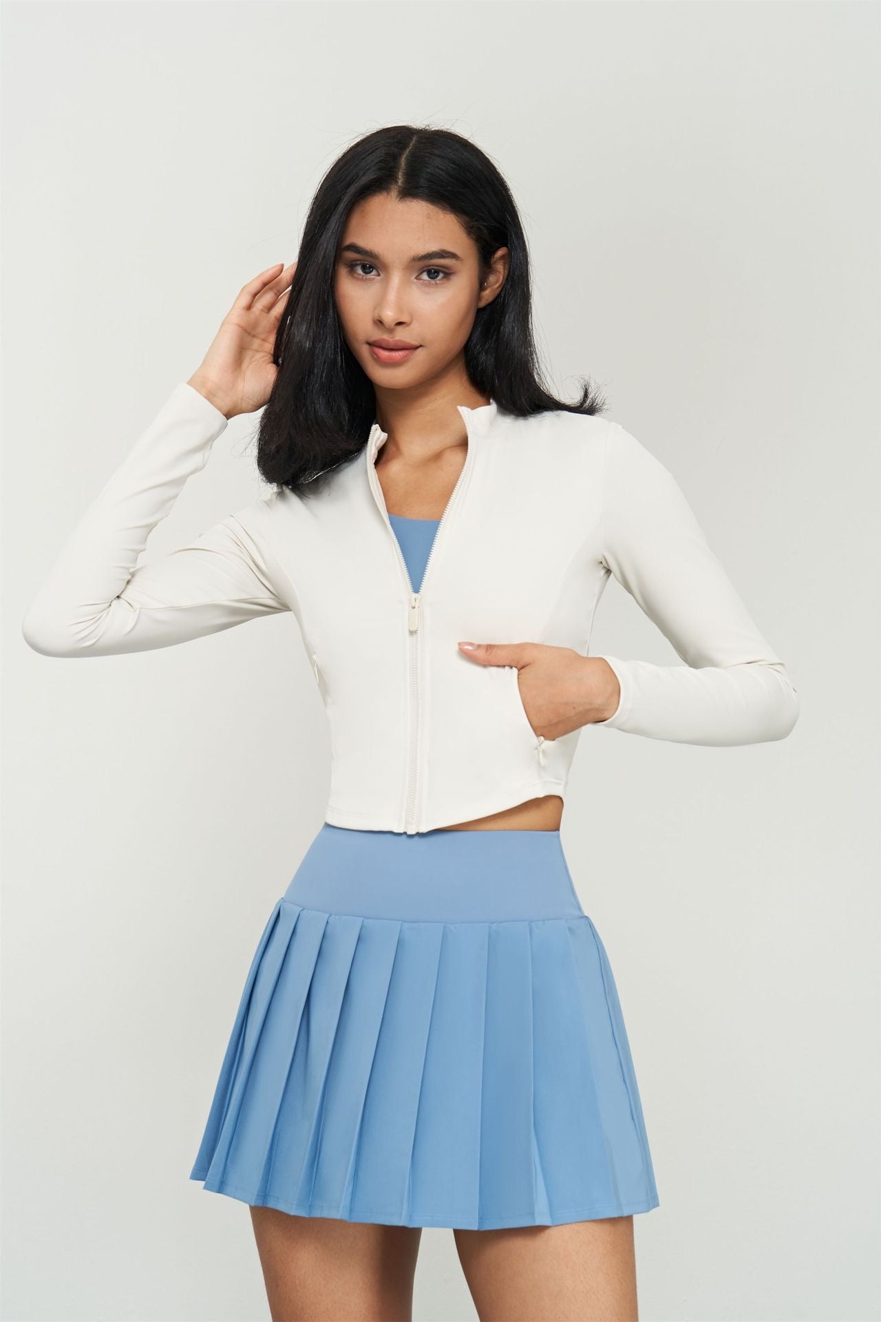 MotionLux Cropped Jacket