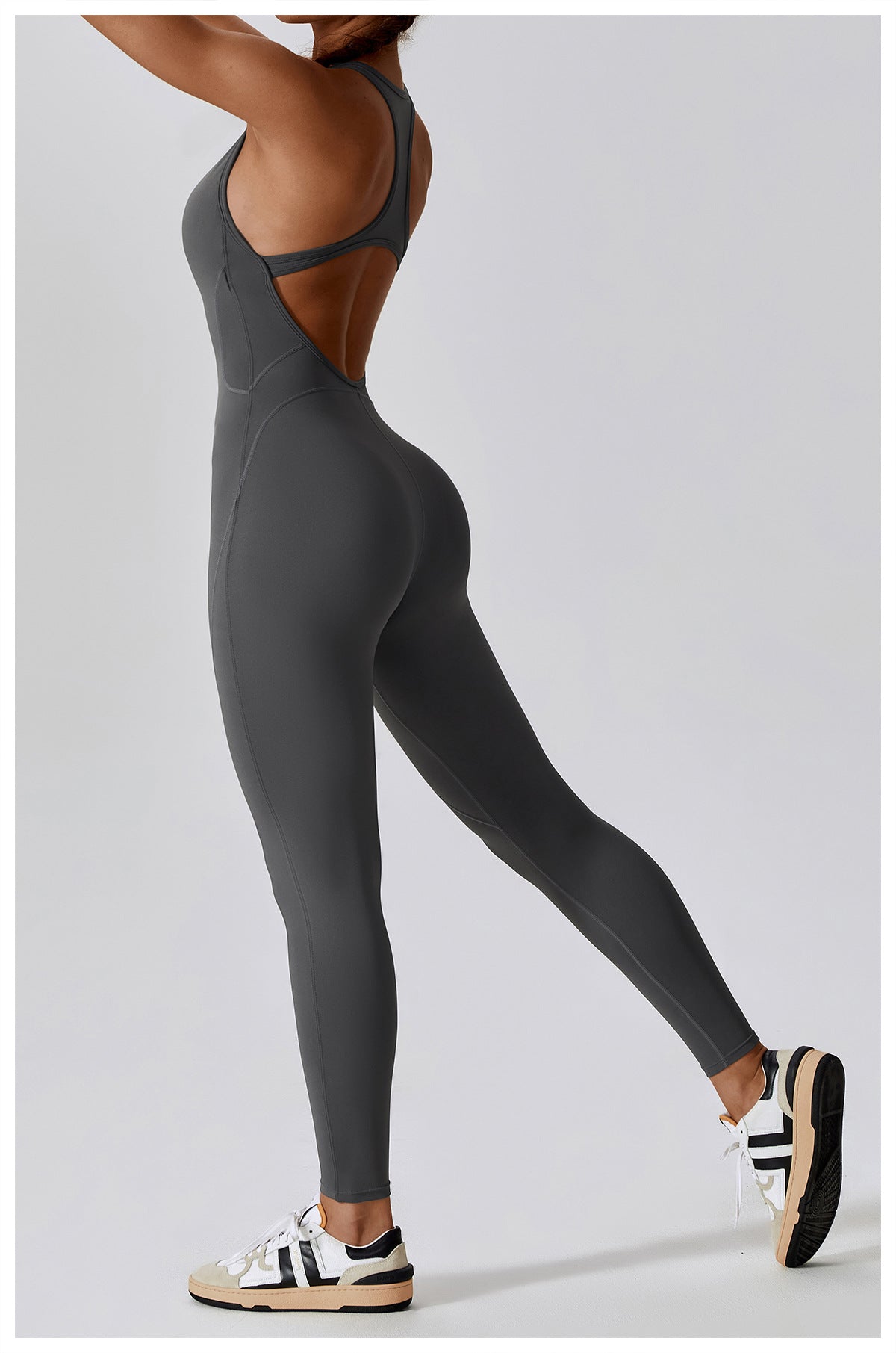 MotionLux Scoopneck Active Jumpsuit