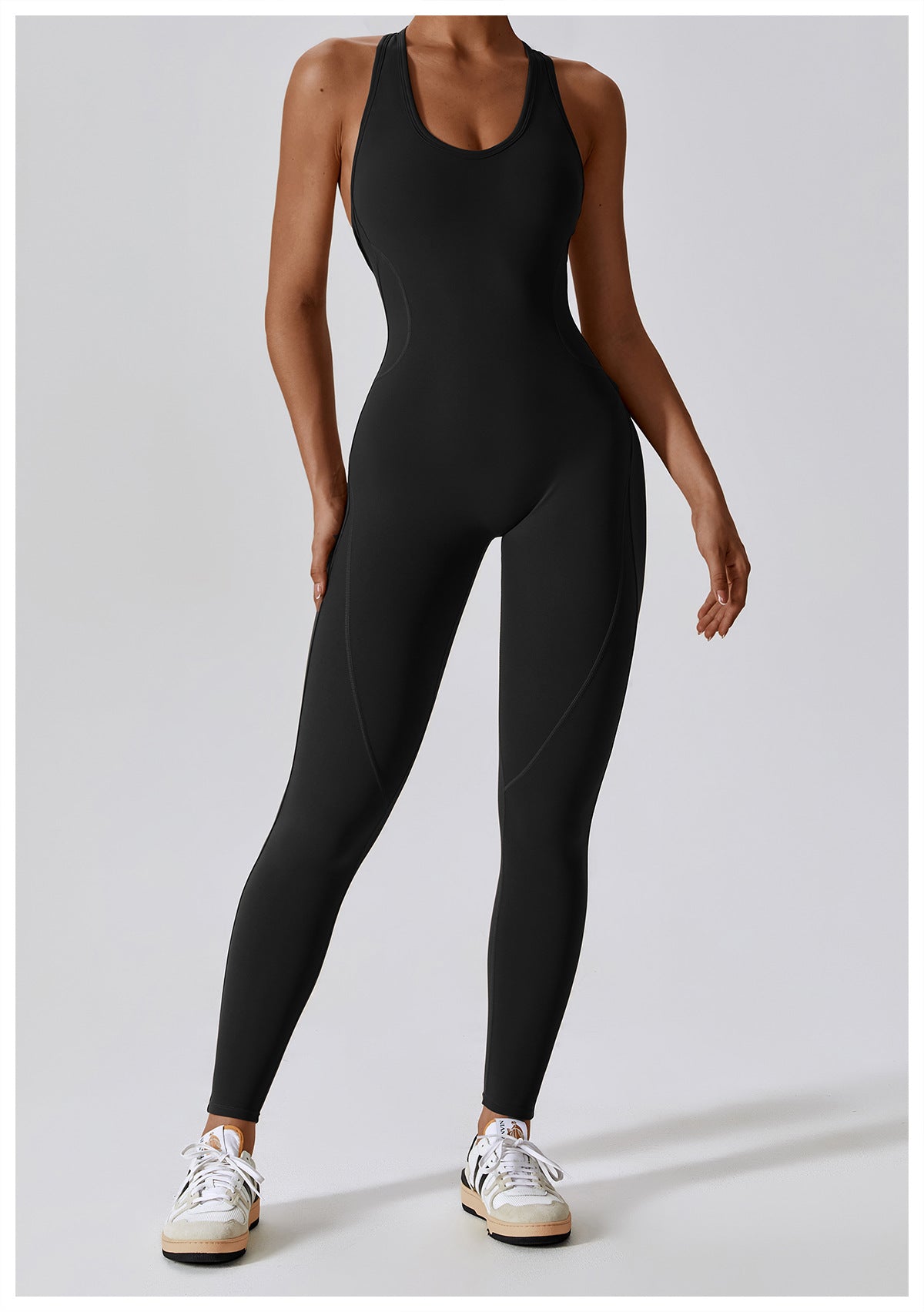 MotionLux Scoopneck Active Jumpsuit