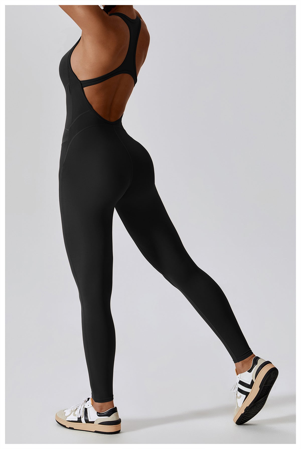 MotionLux Scoopneck Active Jumpsuit