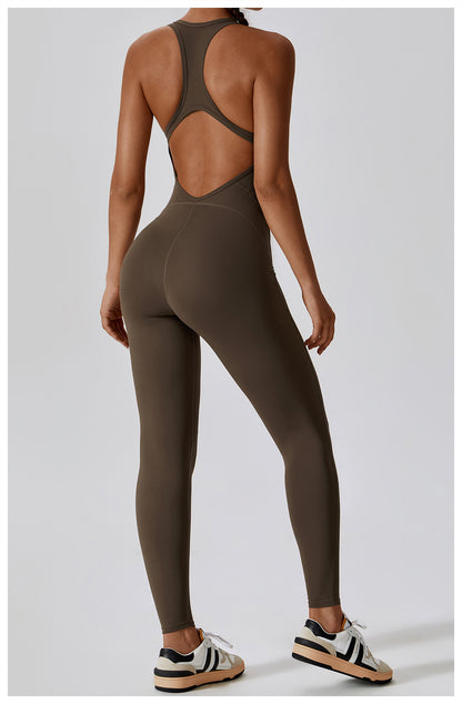 MotionLux Scoopneck Active Jumpsuit