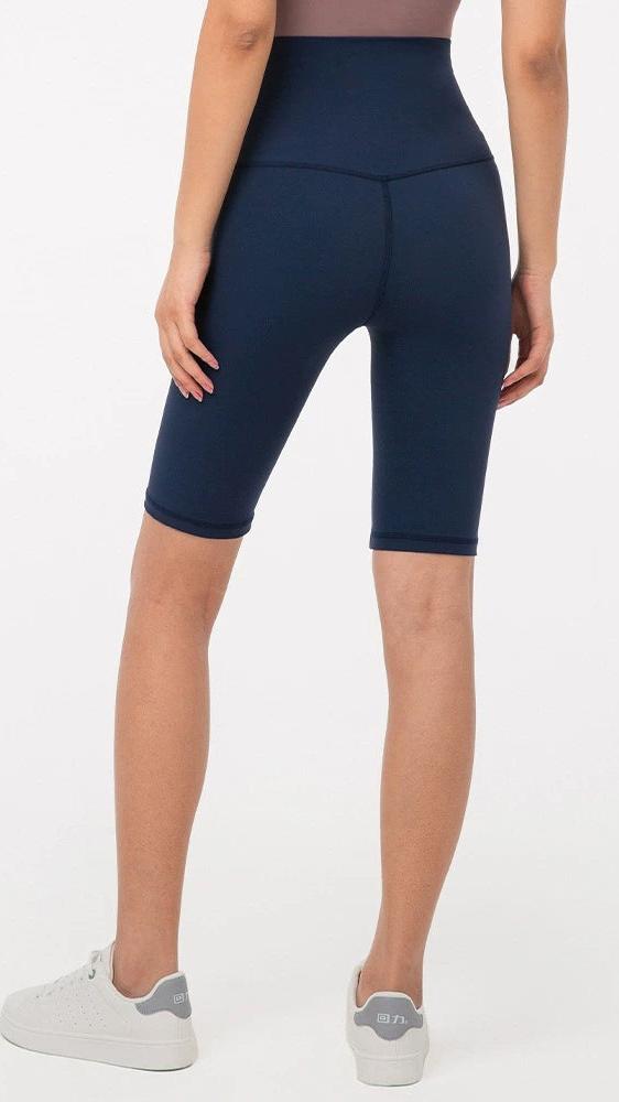 High-waisted Seamless Biker Shorts