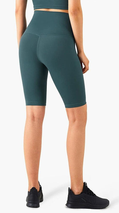 High-waisted Seamless Biker Shorts