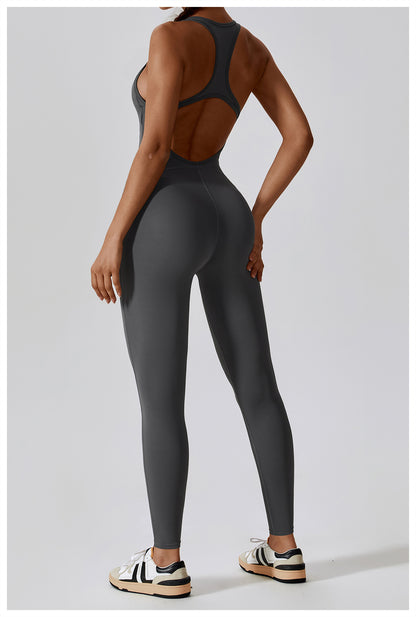 MotionLux Scoopneck Active Jumpsuit