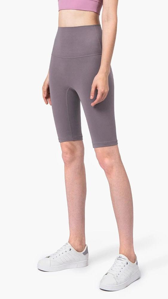 High-waisted Seamless Biker Shorts