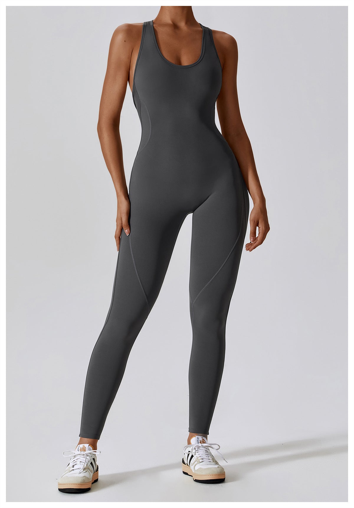 MotionLux Scoopneck Active Jumpsuit