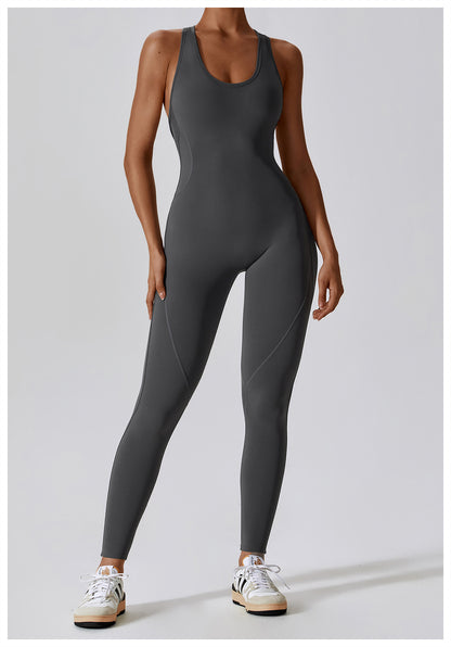 MotionLux Scoopneck Active Jumpsuit