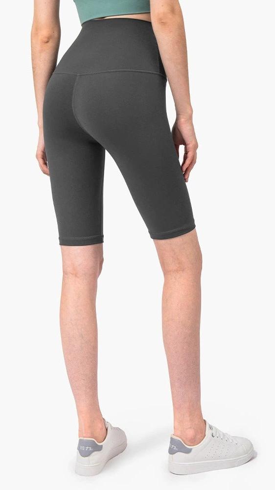 High-waisted Seamless Biker Shorts