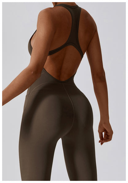 MotionLux Scoopneck Active Jumpsuit