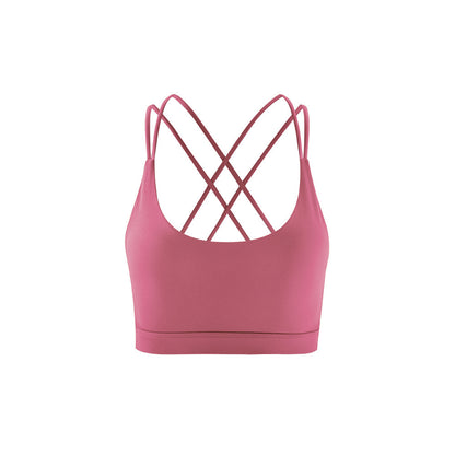 Cross-Over Back Sports Bra