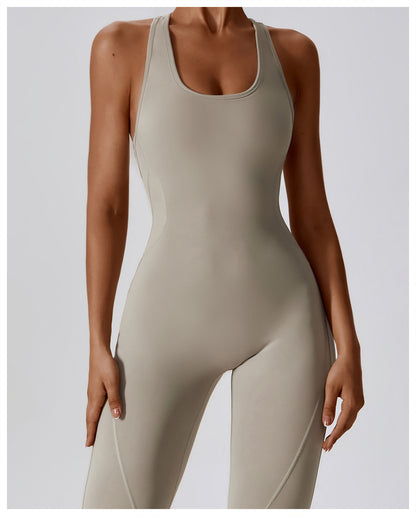 MotionLux Scoopneck Active Jumpsuit