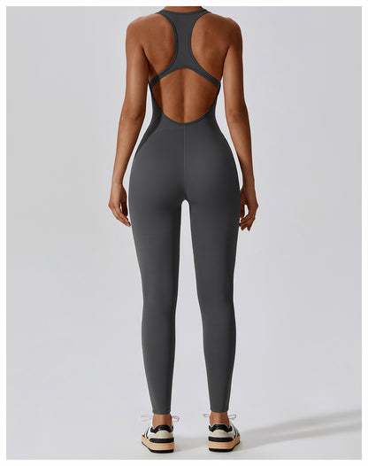 MotionLux Scoopneck Active Jumpsuit