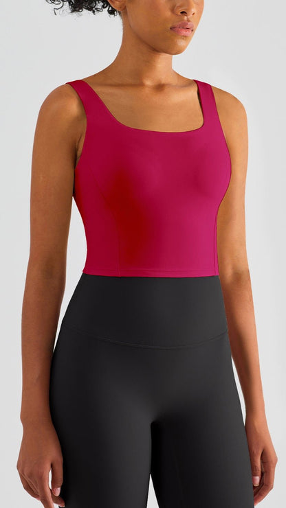 All-in-One Fix Squareneck Tank Top