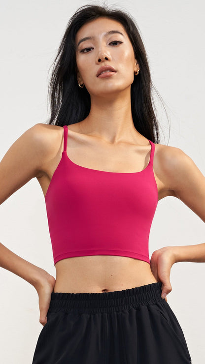 Cropped Yoga Tank Top