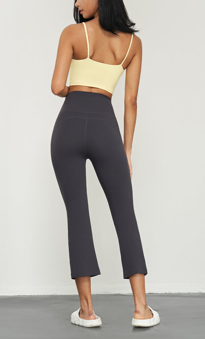 Seamless High-Rise Flared Pants